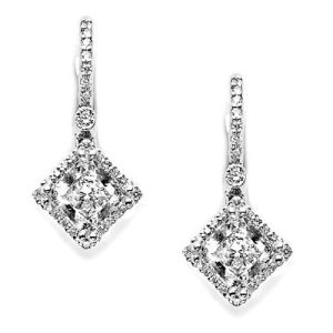 Tacori Diamond Earrings 18 Karat Fine Jewelry FE642PR55