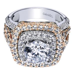 Gabriel 18 Karat Contemporary Engagement Ring ER8467T83JJ