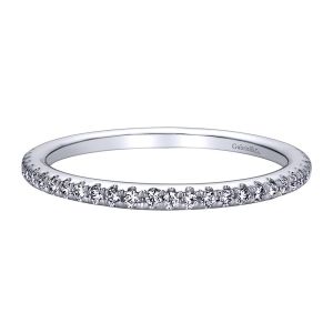 Gabriel 14 Karat Contemporary Wedding Band WB9515W44JJ
