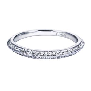 Gabriel 14 Karat Contemporary Wedding Band WB6962W44JJ