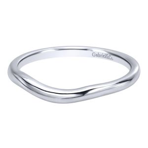 Gabriel 14 Karat Contemporary Wedding Band WB10499W4JJJ