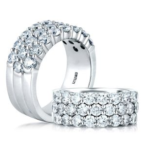 A.JAFFE Seasons of Love Collection Platinum Diamond Wedding Ring WR0826 / 332