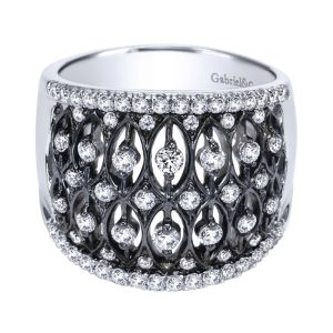 Gabriel Fashion 14 Karat Twilight Ladies' Ring LR6643W44JJ