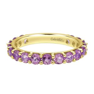 Gabriel Fashion 14 Karat Stackable Stackable Ladies' Ring LR4859Y4JAM