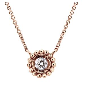 Gabriel Fashion 14 Karat Bombay Necklace NK4765K45JJ