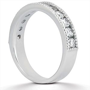 Taryn Collection Platinum Wedding Ring TQD B-8751