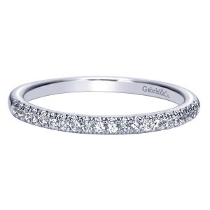 Gabriel 14 Karat Contemporary Wedding Band WB8657W44JJ
