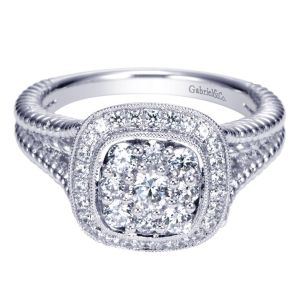 Gabriel Fashion 14 Karat Hampton Diamond Ladies' Ring LR6583W45JJ