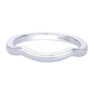 Gabriel 14 Karat Contemporary Wedding Band WB9559W4JJJ