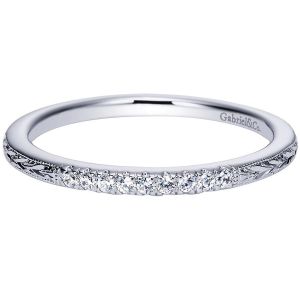 Gabriel 14 Karat Victorian Wedding Band WB8635W44JJ
