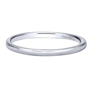 Gabriel 14 Karat Contemporary Wedding Band WB911726R1W4JJJ