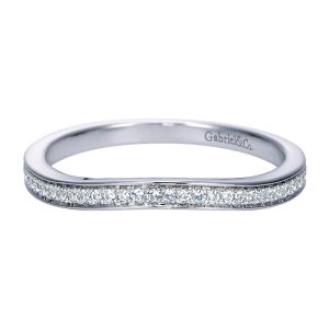 Gabriel 14 Karat Contemporary Wedding Band WB8003W44JJ