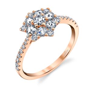 Parade Lumiere Bridal LMBD4461A 14 Karat Diamond Engagement Ring
