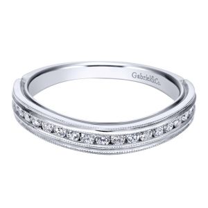 Gabriel 14 Karat Victorian Wedding Band WB911714R0W44JJ