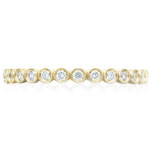 Tacori 200-2Y 18 Karat Sculpted Crescent Wedding Ring