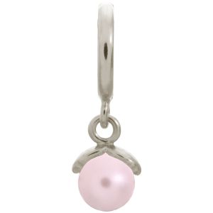 Endless Jewelry Rose Wish Pearl Sterling Silver Charm 43305-3