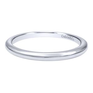 Gabriel 14 Karat Contemporary Wedding Band WB10095W4JJJ