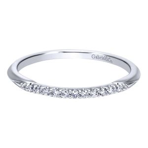 Gabriel 14 Karat Contemporary Wedding Band WB911786R0W44JJ