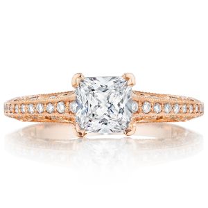Tacori 2616PR55PK 18 Karat Pretty In Pink Engagement Ring