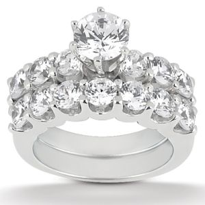 Taryn Collection Platinum Diamond Engagement Ring TQD A-721