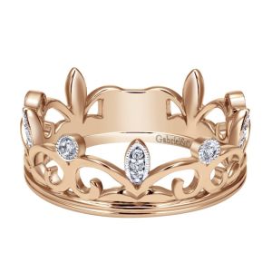 Gabriel Fashion 14 Karat Princess Ladies' Ring LR50488K45JJ