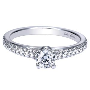Gabriel 14 Karat Victorian Engagement Ring ER98505W44JJ