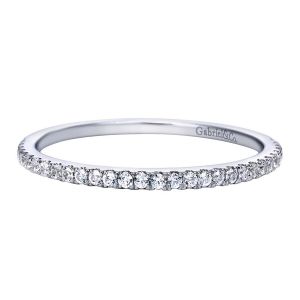 Gabriel 14 Karat Contemporary Wedding Band WB8002W44JJ
