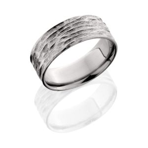 Lashbrook 8F TBH Titanium Wedding Ring or Band