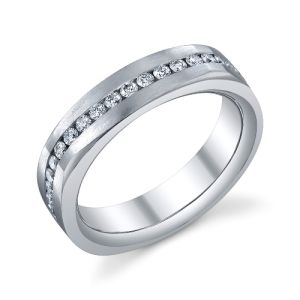 246684 Christian Bauer 14 Karat Diamond  Wedding Ring / Band