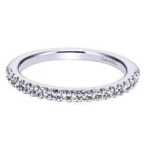 Gabriel 14 Karat Contemporary Wedding Band WB5823W44JJ