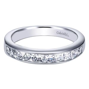 Gabriel 14 Karat Contemporary Wedding Band WB3964W44JJ