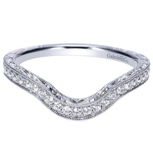 Gabriel 14 Karat Victorian Wedding Band WB8813W44JJ
