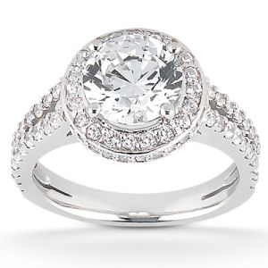Taryn Collection 18 Karat Diamond Engagement Ring TQD 7768