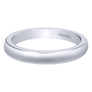 Gabriel 14 Karat Contemporary Wedding Band WB9735W4JJJ