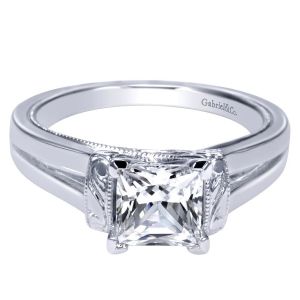 Gabriel Platinum Contemporary Engagement Ring ER9208PTJJJ