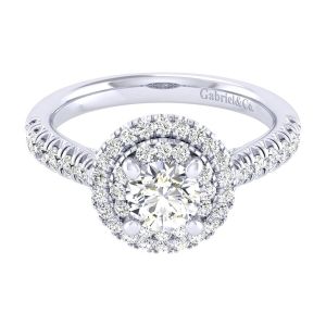 Gabriel 14 Karat Perfect Match Engagement Ring ER039B3AIW44JJ