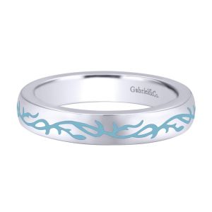 Gabriel Fashion Silver Stackable Stackable Ladies' Ring LR5957-7E5SVJJJ