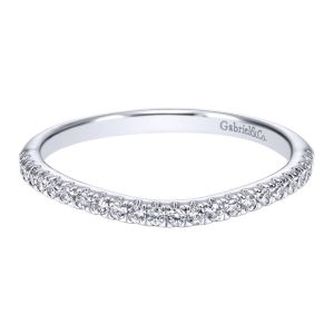 Gabriel 14 Karat Contemporary Wedding Band WB911597R0W44JJ