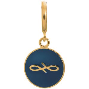 Endless Jewelry Navy Endless Coin Gold Plated Charm 53345-8