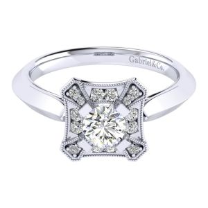 Gabriel 14 Karat Perfect Match Engagement Ring ER001A2AEW44JJ