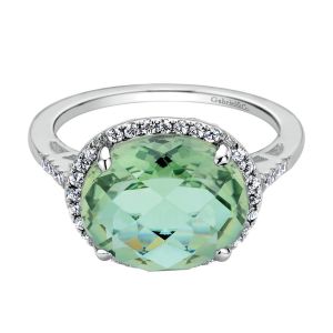 Gabriel Fashion 14 Karat Lusso Color Ladies' Ring LR5793W45GA