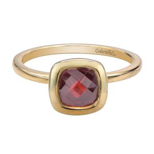 Gabriel Fashion 14 Karat Stackable Stackable Ladies' Ring LR5680Y4JGN