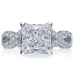 HT2606PR85 Platinum Tacori RoyalT Engagement Ring