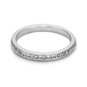 Tacori 2538 Platinum Wedding Band
