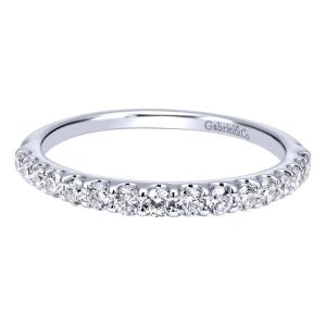 Gabriel 14 Karat Contemporary Wedding Band WB911906R0W44JJ