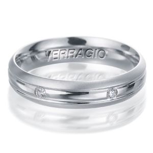 Verragio Platinum Diamond Wedding Band VWD-5915
