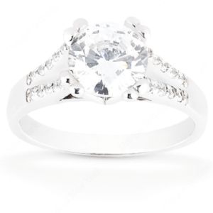 Taryn Collection Platinum Diamond Engagement Ring TQD 57-264