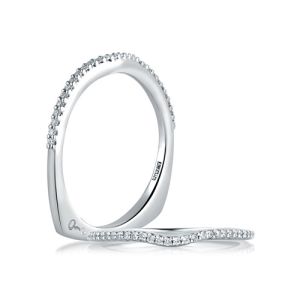 A.JAFFE Signature 18 Karat Diamond Wedding Ring MRS178 / 14