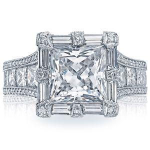 HT2601PR85 Platinum Tacori RoyalT Engagement Ring