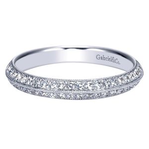 Gabriel 14 Karat Victorian Wedding Band WB8665W44JJ